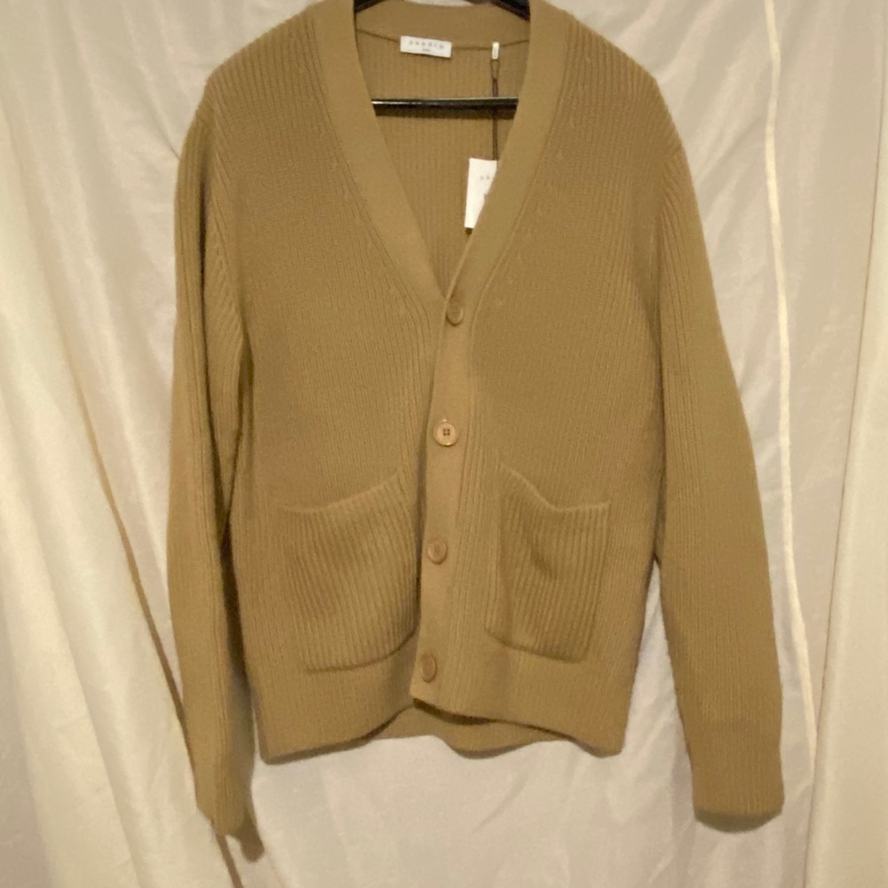 SANDRO “Wool Cardigan” - Picture 2 of 6